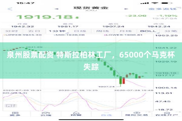 泉州股票配资 特斯拉柏林工厂，65000个马克杯失踪