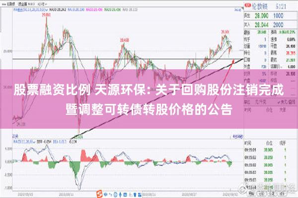 股票融资比例 天源环保: 关于回购股份注销完成暨调整可转债转股价格的公告