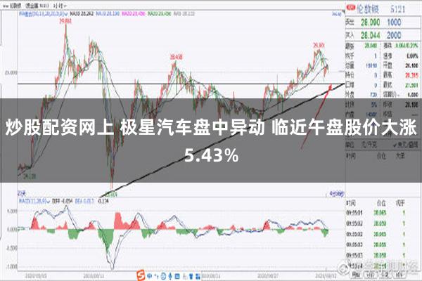 炒股配资网上 极星汽车盘中异动 临近午盘股价大涨5.43%