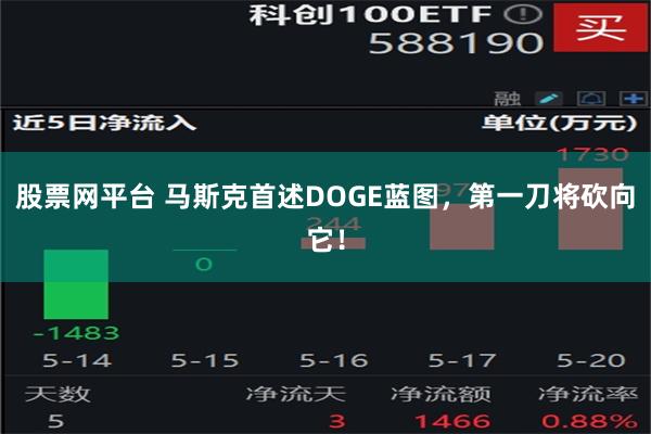 股票网平台 马斯克首述DOGE蓝图，第一刀将砍向它！